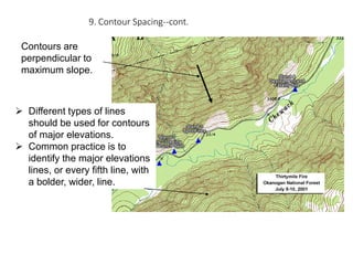 Contours Line Section Contouring | PDF