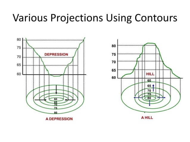 Contour maps: preparation and understanding. | PPTX