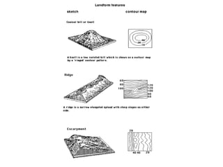Contours and geographical skills | PPTX