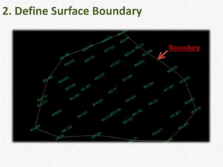 2. Define Surface Boundary
 