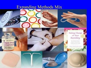 Expanding Methods Mix 
 