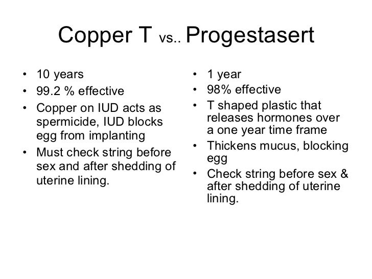 Contraception presentation