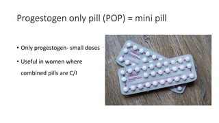 Contraceptive methods II | PPTX