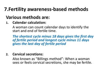 Contraceptive methods updated | PPT