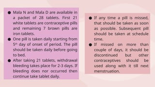 CONTRACEPTIVE METHODS FOR LIMITING FAMILY SIZE | PPTX