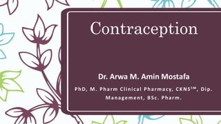 Contraceptives