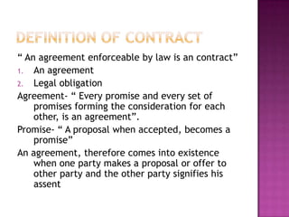 Contract act