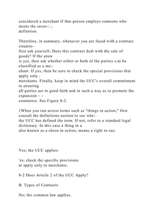 Contract-Based Fact PatternBarry and Bernard are brothers with.docx
