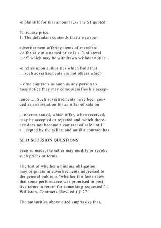 Contract-Based Fact PatternBarry and Bernard are brothers with.docx