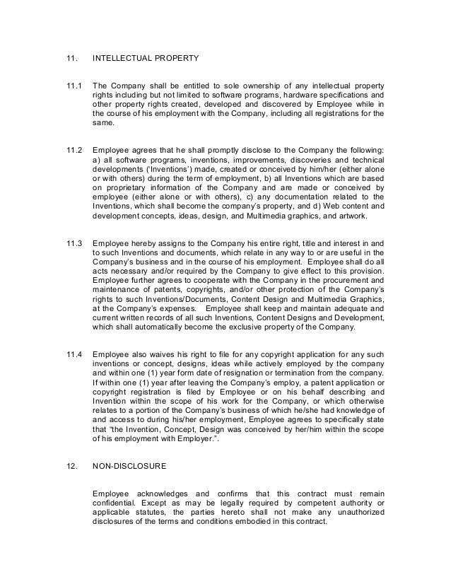 employee contract example tirevi fontanacountryinn com employee contract example
