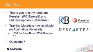 Contract-Based Web Services API Deep Dive | PPTX