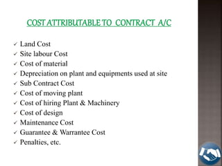 Contract costing | PPTX