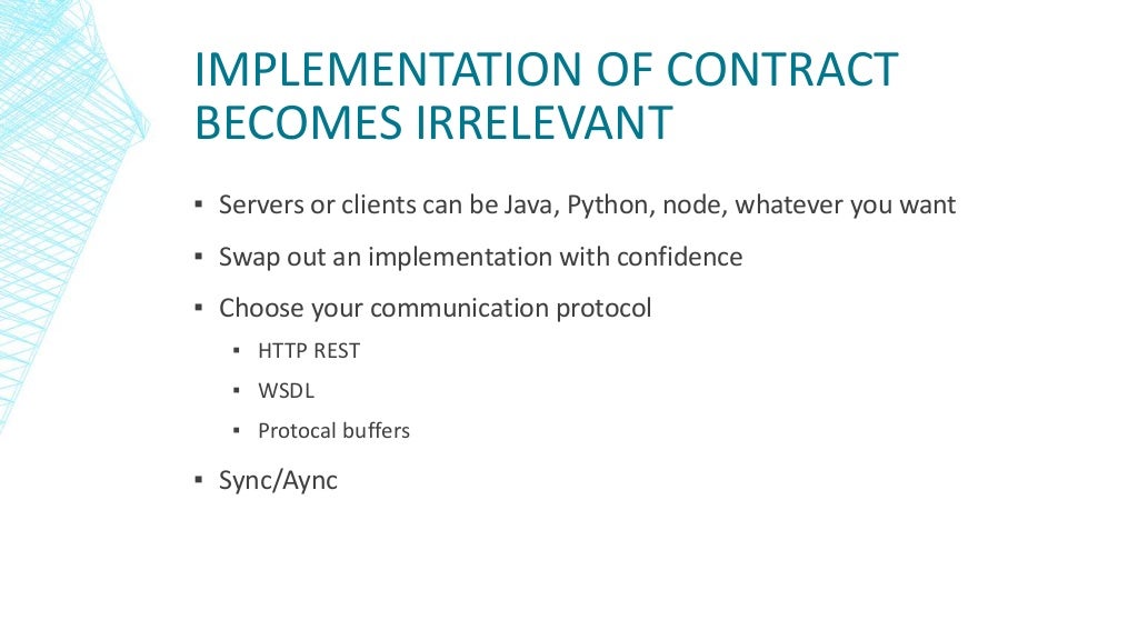 A Look At: Contract Driven Development – VCRGJR