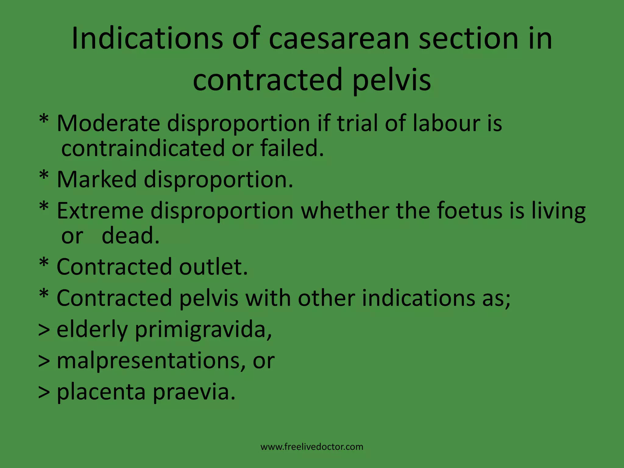 Trial of LabourIt is a clinical test for the factors that cannot be determined before start of labour as:* Efficiency of uterine contractions.* Moulding of the head.* Yielding of the pelvis and soft tissues.www.freelivedoctor.com