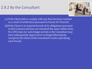 Contract for consultancy services time based - b2 commencement and ...