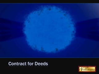 Contract for Deeds 