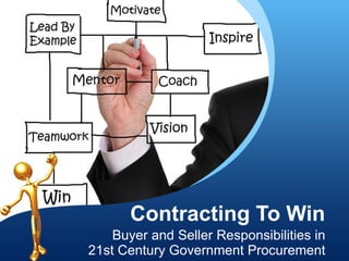 Contracting To Win Buyer and Seller Responsibilities in 21st Century Government Procurement 
