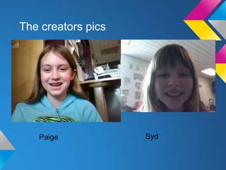 The creators pics




   Paige            Syd
 