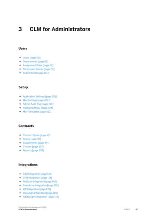 SAP Contract Lifecycle Management complete guide | PDF
