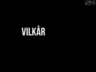Vilkår
 