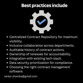Contract Management | PDF
