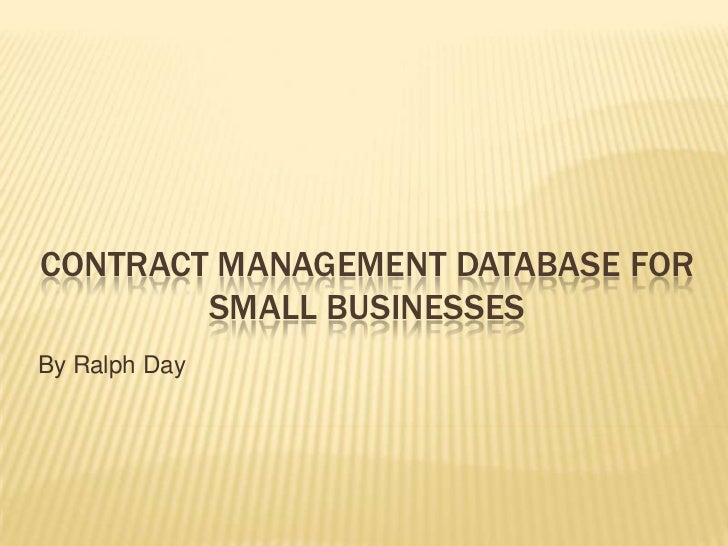 Excel Contract Management Database Template Database Excel Contract Management Database Template Database