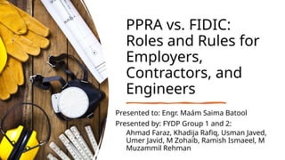Contract management group 1 PPRA Fidic.pptx