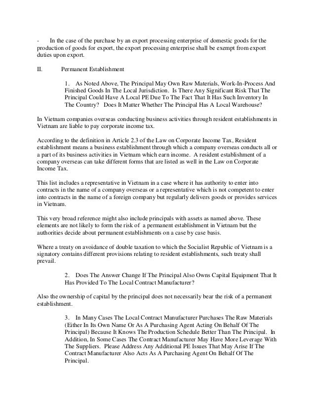 Toll Processing Agreement Template