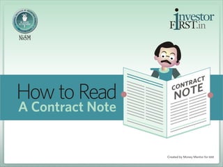How to Read a Contract Note