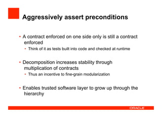 Contract-oriented PLSQL Programming | PDF