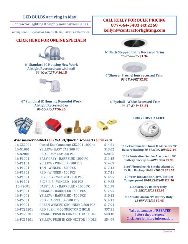 Contractor Lighting 5 12 New PDF
