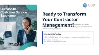 Streamline Projects with the Best Contractor Management Software | PPTX