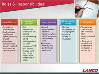 Contractor Management System for construction Project | PDF