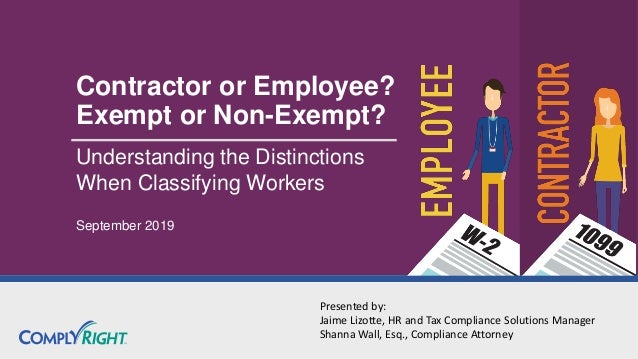 What qualifies as an exempt employee 2019