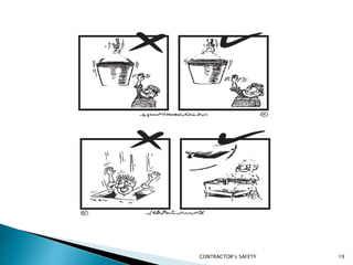 34
35
CONTRACTOR’s SAFETY 19
 