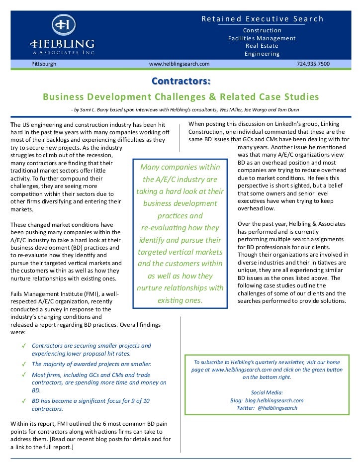 Business development case study image