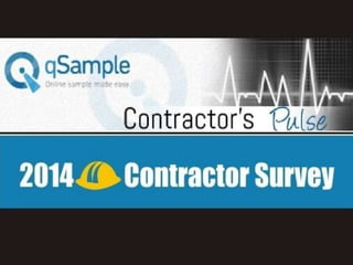 2014 contractor survey
