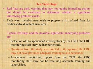 Red Flag Problem Contract research | PPT