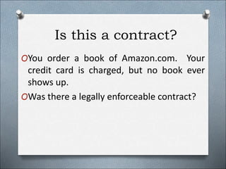 Amazon Contract Example Contracts - 1.ppt