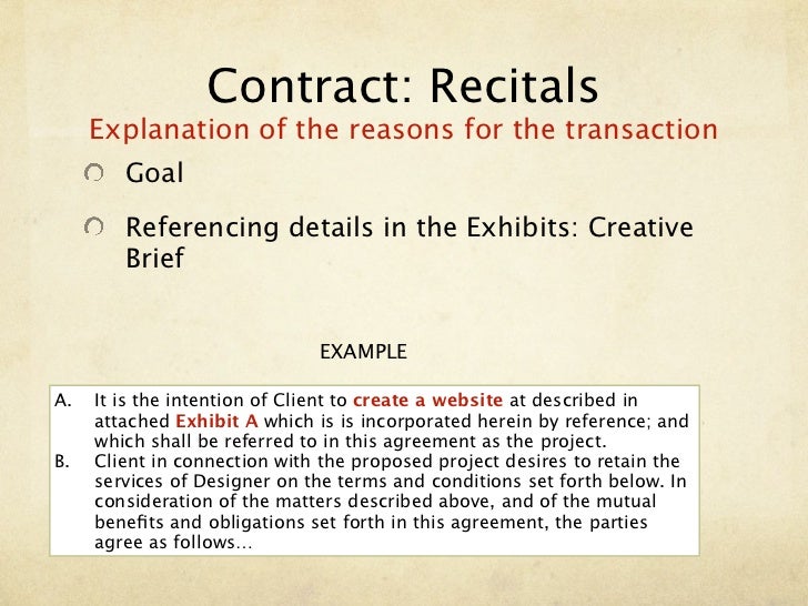 Contracts for Designers