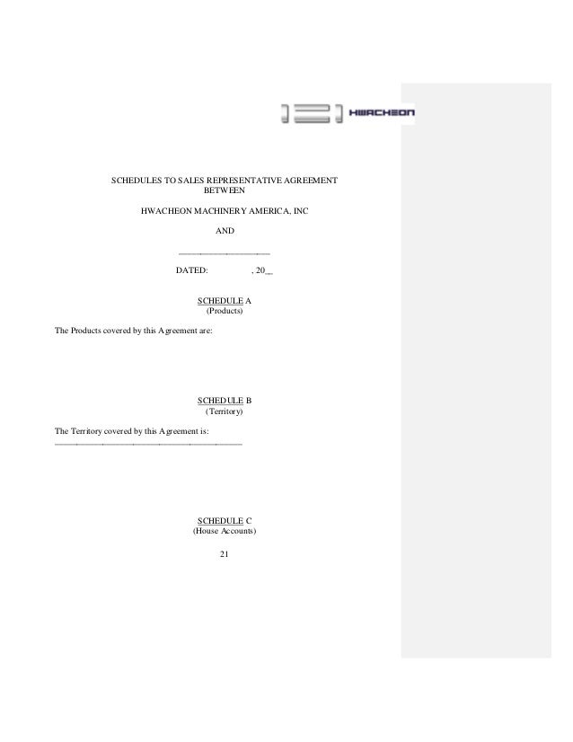 sales contract sample