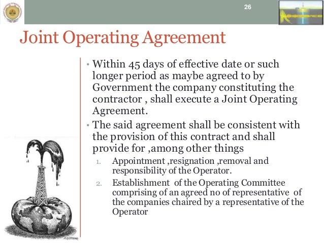 operating agreement between two companies