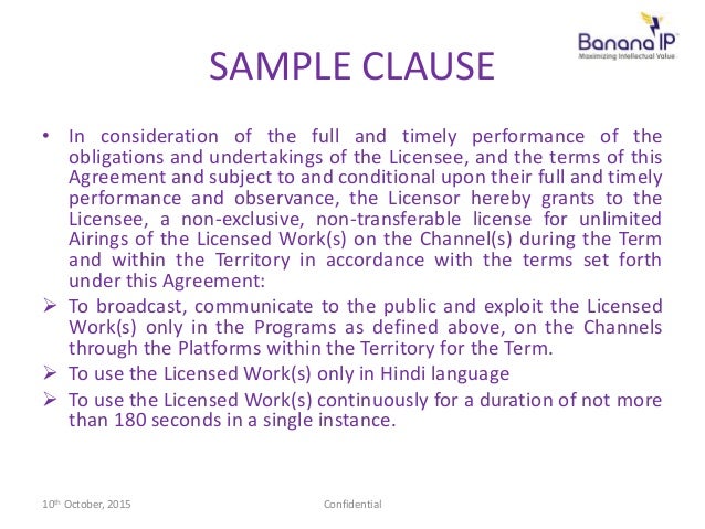 Contracts entertainment law