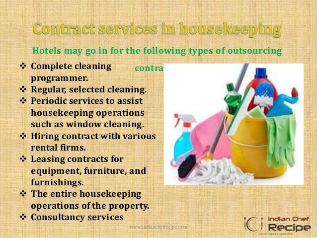 contracts for house cleaning services