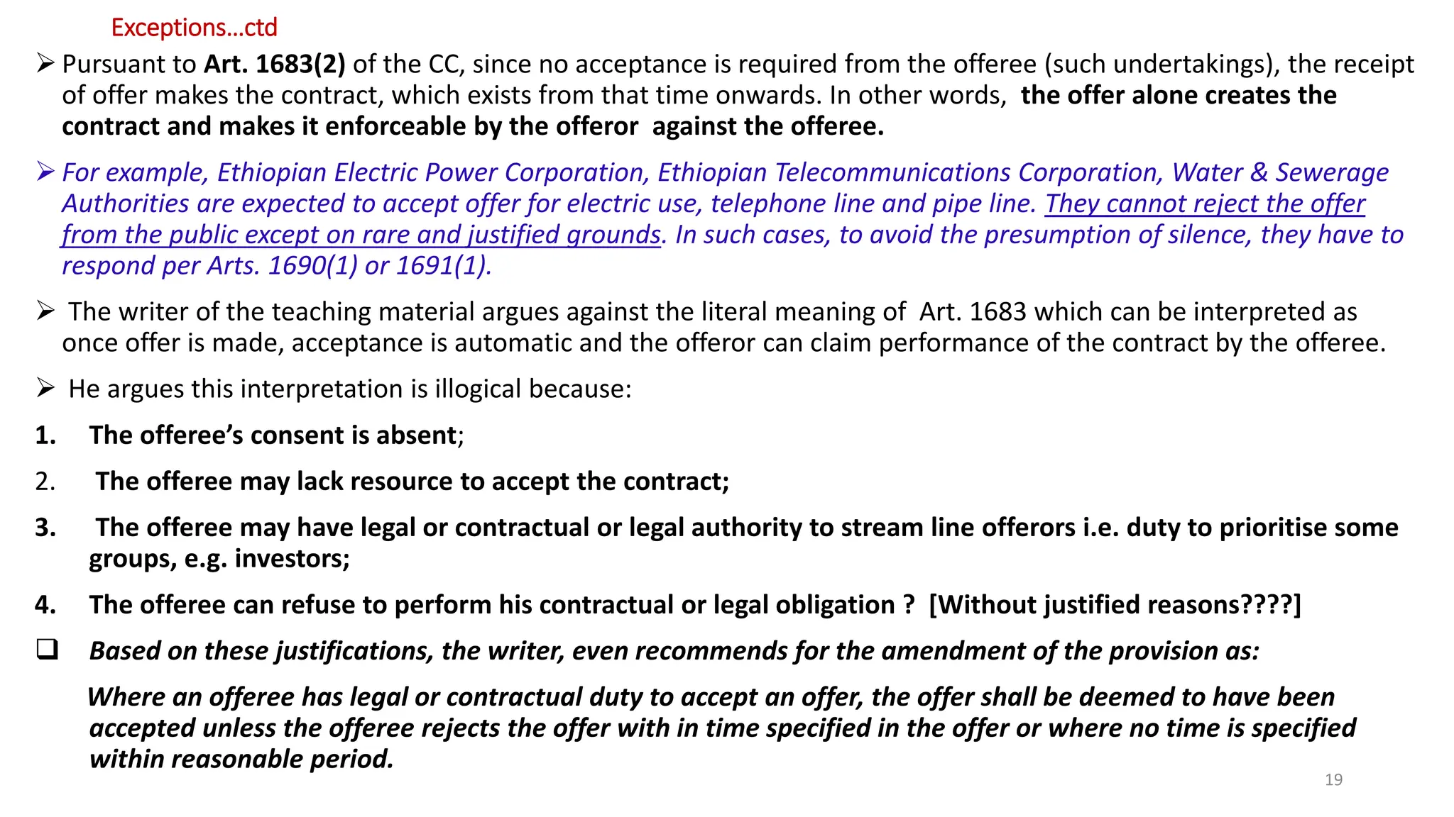 Contract short note.pptx contract law part one | PPTX