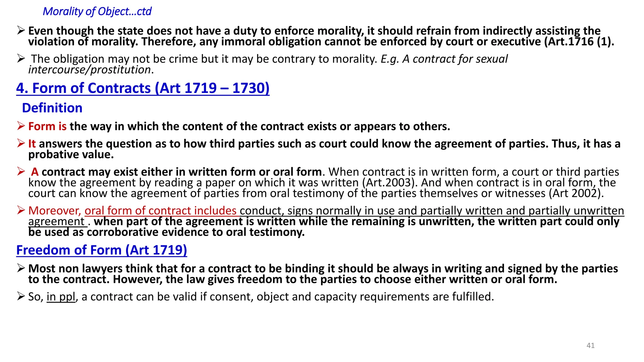 Contract short note.pptx contract law part one | PPTX