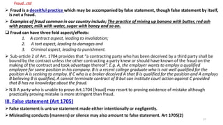 Contract short note.pptx contract law part one | PPTX