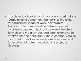 Contracts in Architectural Practice.pptx