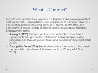 Contracts in Architectural Practice.pptx