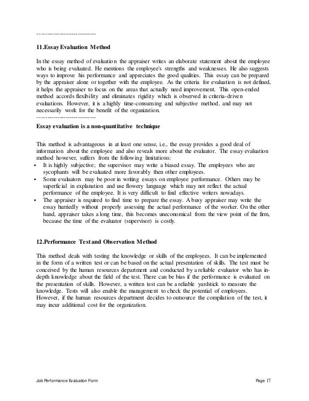 Production manager self assessment examples image